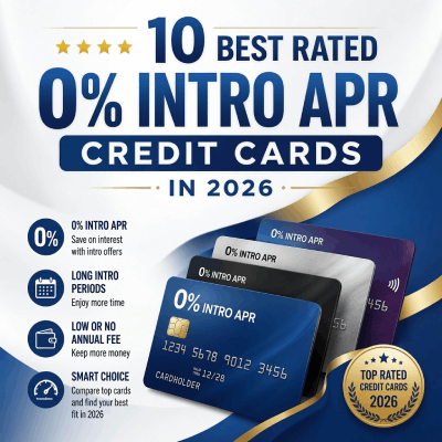 10 Best Rated 0% Intro APR Credit Cards in 2026