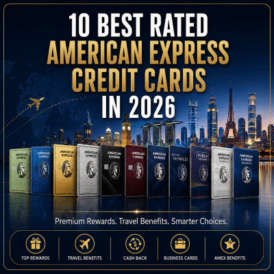 10 Best Rated American Express Credit Cards in 2026