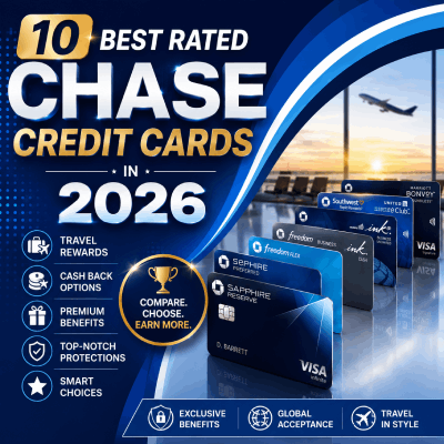 10 Best Rated Chase Credit Cards in 2026