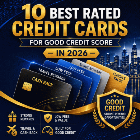 10 Best Rated Credit Cards for Good Credit Score in 2026