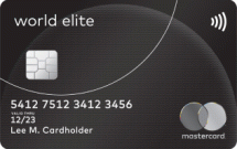 Mastercard World Elite Credit Card