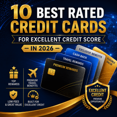 10 Best Rated Credit Cards for Excellent Credit Score in 2026